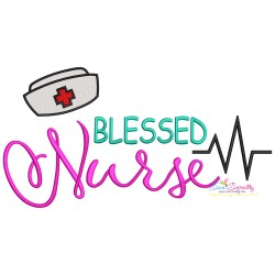 Nursing Machine Embroidery Design Bundle-8