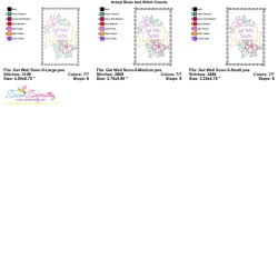 Cardstock Embroidery Design - Get Well Soon Greeting Card-5-2