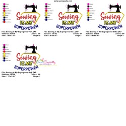 Sewing Is My Superpower Embroidery Design Pattern-2