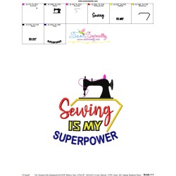 Sewing Is My Superpower Embroidery Design Pattern-3
