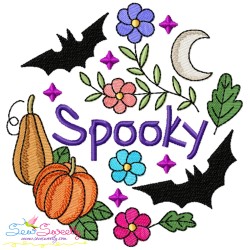Halloween Frames Embroidery Design Bundle-6