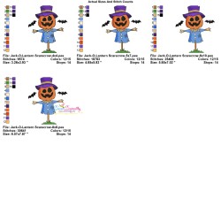 Embroidery Design - Jack-O-Lantern Scarecrow-2