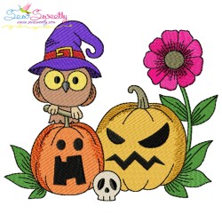 Halloween Embroidery Design Bundle-4
