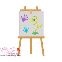 Little Artist-3 Applique Design Pattern-1