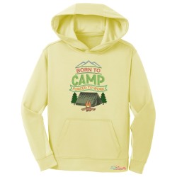 Born To Camp Forced To Work Embroidery Design Pattern