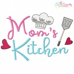 Kitchen Lettering Embroidery Design Bundle