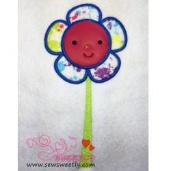 Wonderland Flower Applique Design Pattern-1