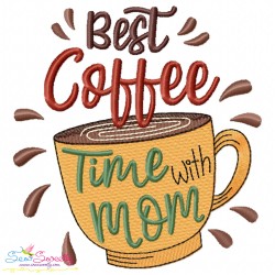 Happy Mother's Day Lettering Embroidery Design Bundle