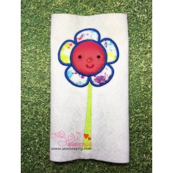 Wonderland Flower Applique Design Pattern-2