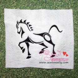 Horse-2 Embroidery Design Pattern-2