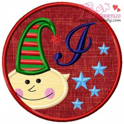 Christmas Font Letter-I-1