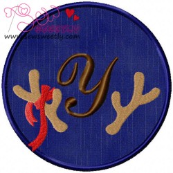 Christmas Font Letter-Y-1