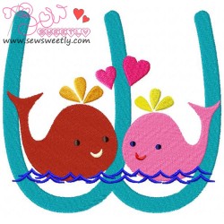Animal Letter-W- Whale-1