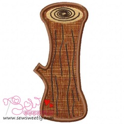 Forest LOG Applique Design Pattern-1