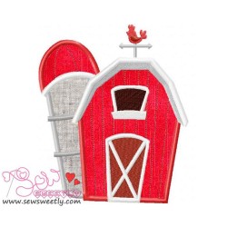 Farm House Applique Design Pattern-1