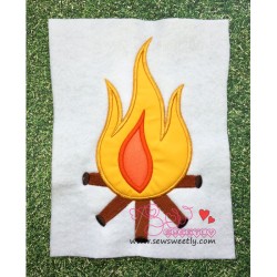 Campfire-1 Applique Design Pattern-2