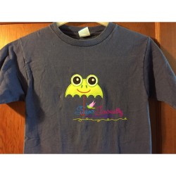 Frog Umbrella Applique Design Pattern-2