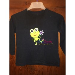 Frog Flower Applique Design Pattern-2