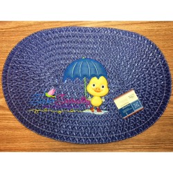 Duck Umbrella Applique Design Pattern-2