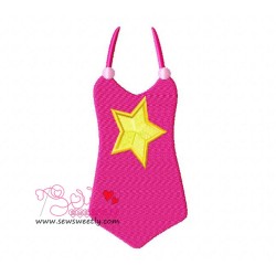 Swimsuit-1 Embroidery Design Pattern-1