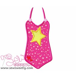 Swimsuit-1 Applique Design Pattern-3