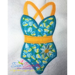Swimsuit-2 Applique Design Pattern-1