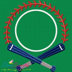 Baseball Embroidery Design Bundle-14