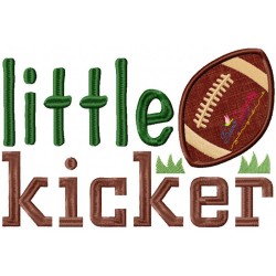 Little Kicker Applique Design Pattern-1