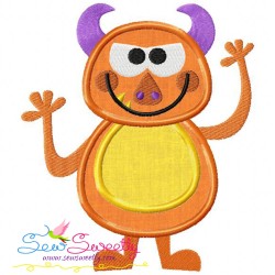 Monster Applique Design Pattern-1