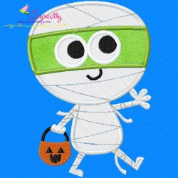 Mummy Applique Design Pattern-1