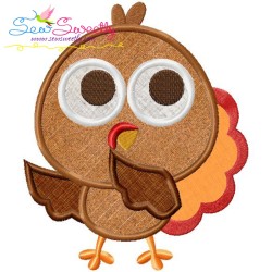Turkey Applique Design Pattern-2