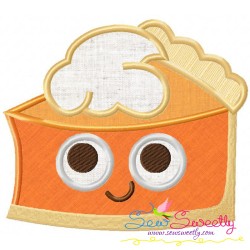 Pumpkin Pie Applique Design Pattern-1
