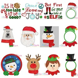 Christmas Embroidery Design Bundle-1
