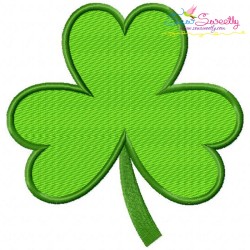 St.Patrick's Day Shamrock Embroidery Design Pattern-1