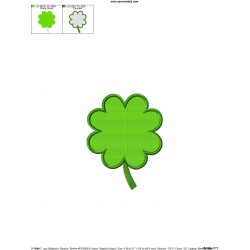 St.Patrick's Day Clover Embroidery Design Pattern-2