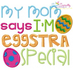 Eggstra Special Embroidery Design Pattern-1