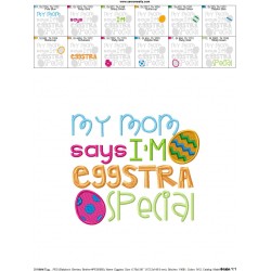 Eggstra Special Embroidery Design Pattern-2