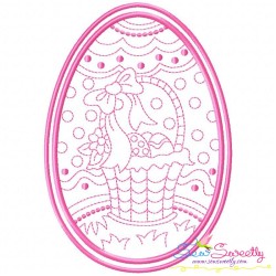 Bean Stitch Artistic Easter Eggs Embroidery Design Bundle-5