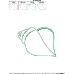 Shell-2 Applique Design Pattern-2