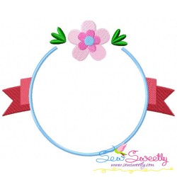 Summer Flower Frames Embroidery Design Bundle-10