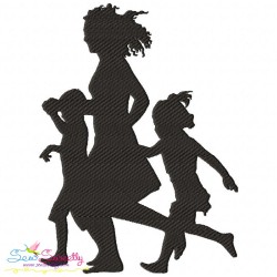 Mother's Day Silhouette Embroidery Design Bundle-3