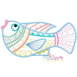 Magic Fishes Embroidery Design Bundle-7