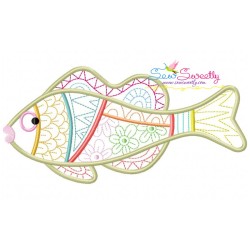 Magic Fishes Embroidery Design Bundle-11