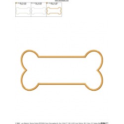 Bone Applique Design Pattern-2