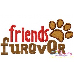 Friends Furever Applique Design Pattern-1