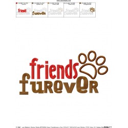 Friends Furever Applique Design Pattern-2