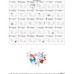 Magic Unicorn-4 Embroidery Design Pattern-2