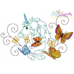 Magic Unicorns Embroidery Design Bundle-6