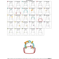 Backpack Applique Design Pattern-2