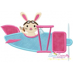 Bunny Pilot Applique Design Pattern-1